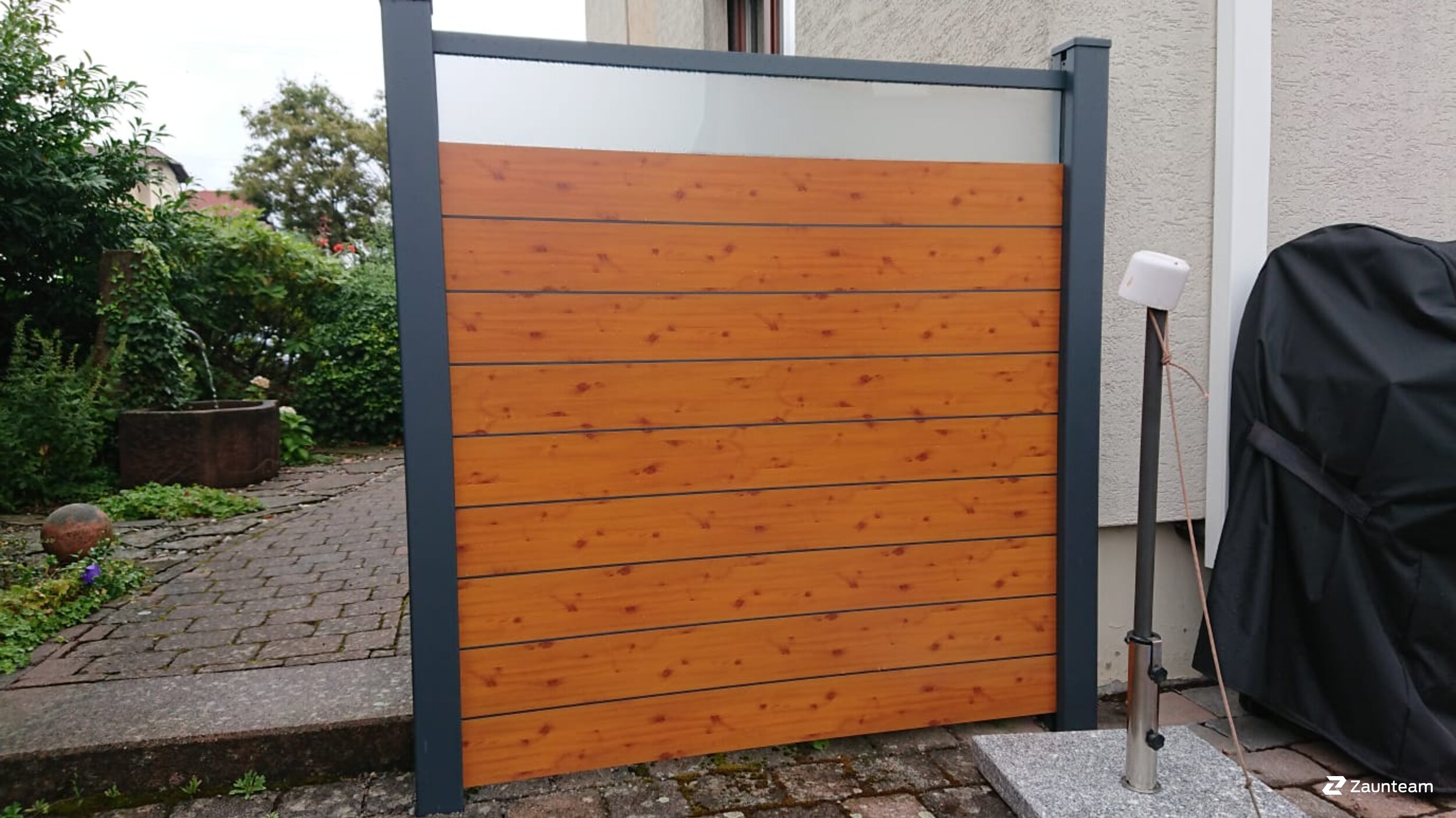 Aluminium Sichtschutz aus dem 2020 in 71287 Weissach Deutschland von Zaunteam Pforzheim.