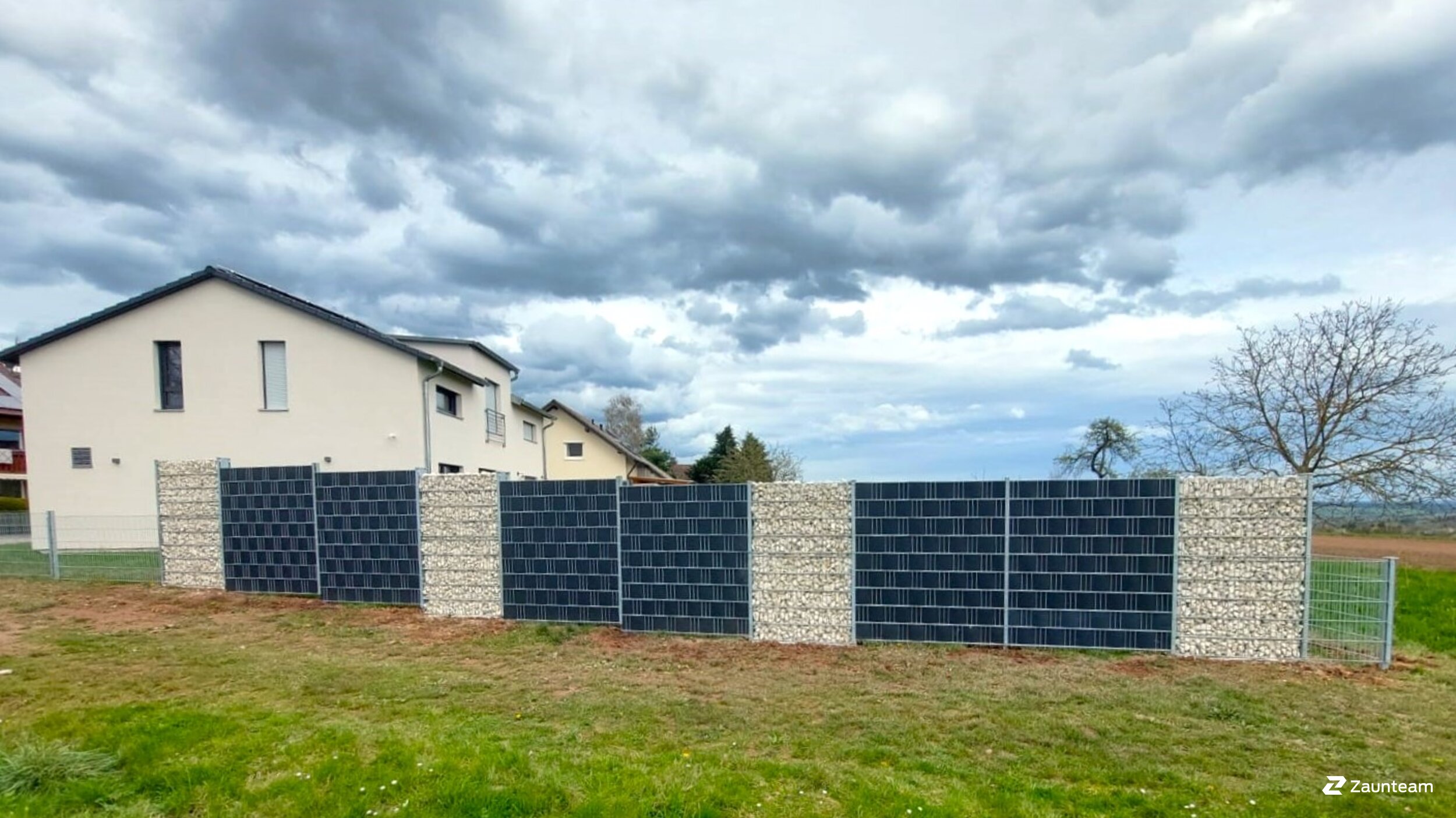 Gabionen Steinkörbe aus dem 2024 in 75242 Neuhausen Deutschland von Zaunteam Pforzheim.