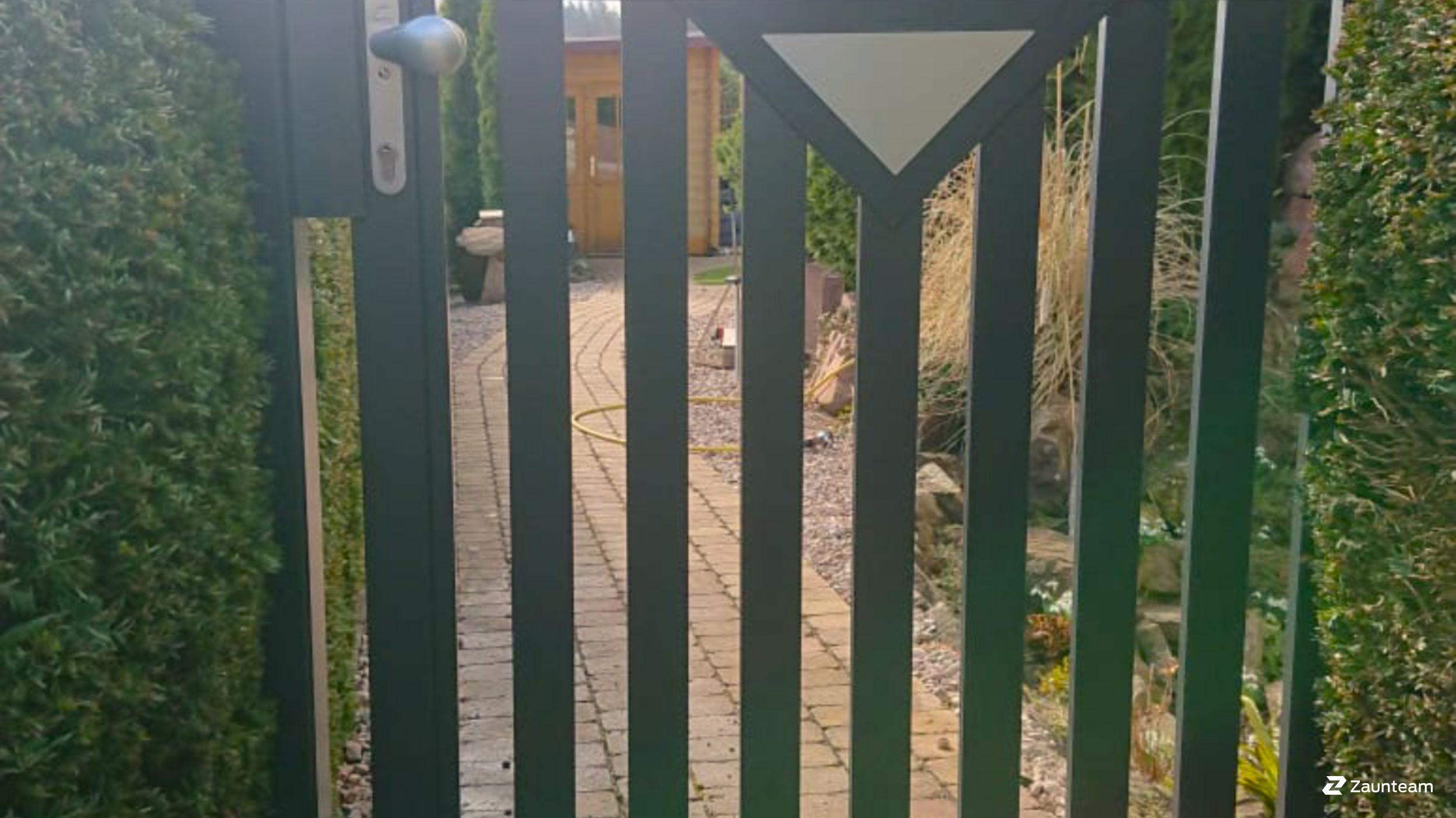 Aluzaun aus dem 2021 in 75449 Wurmberg Deutschland von Zaunteam Pforzheim.