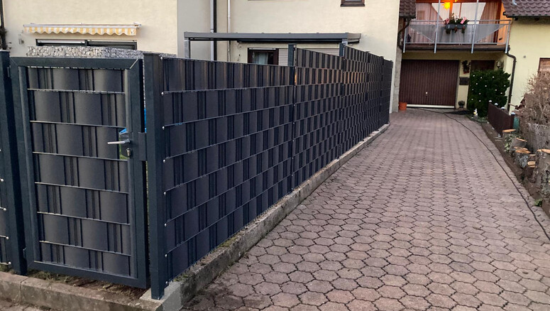 Flecht Sichtschutz aus dem 2026 in 75181 Pforzheim Deutschland von Zaunteam Pforzheim.