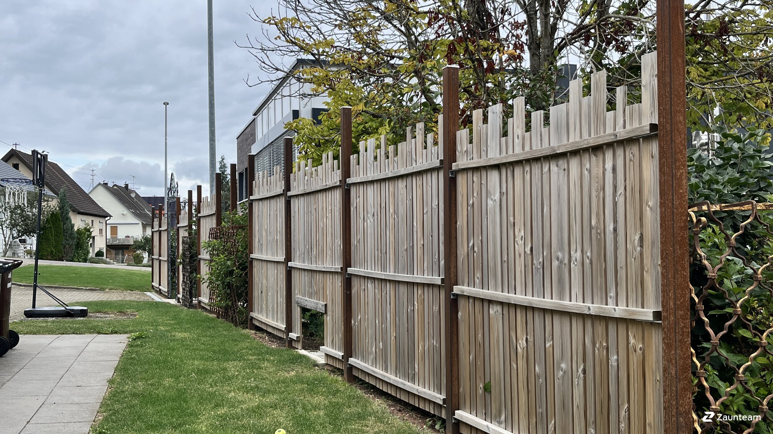 Protection brise-vue en bois de 2023 à 72393 Burladingen Allemagne de Zaunteam Zollernalb.