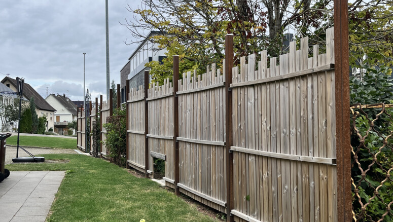 Holz Sichtschutz aus dem 2023 in 72393 Burladingen Deutschland von Zaunteam Zollernalb.