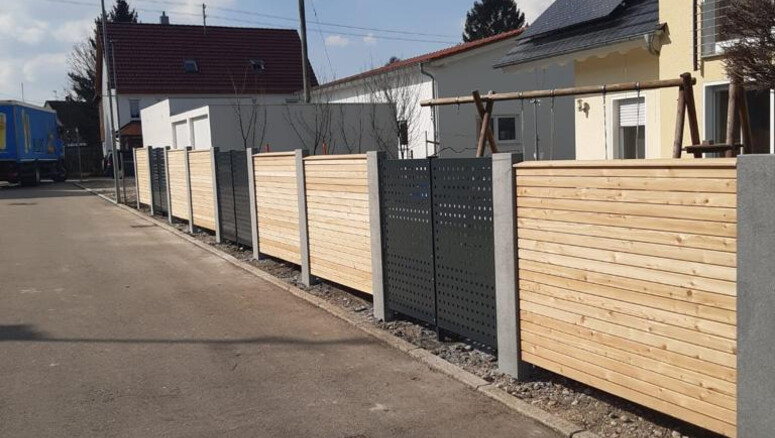 Holz Sichtschutz aus dem 2019 in 72474 Winterlingen Deutschland von Zaunteam Zollernalb.