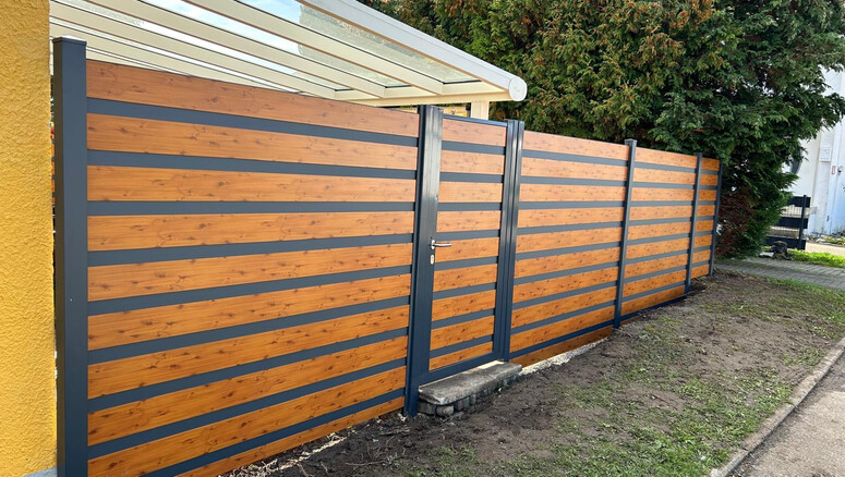 Aluminium Sichtschutz aus dem 2025 in 72379 Hechingen Deutschland von Zaunteam Zollernalb.