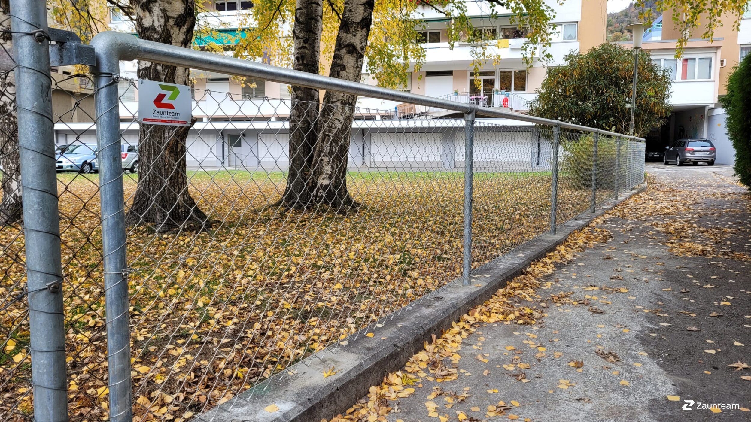 Diagonalgeflecht aus dem 2020 in 3904 Naters Schweiz von Zaunteam Wallis / Swissclôture Valais.
