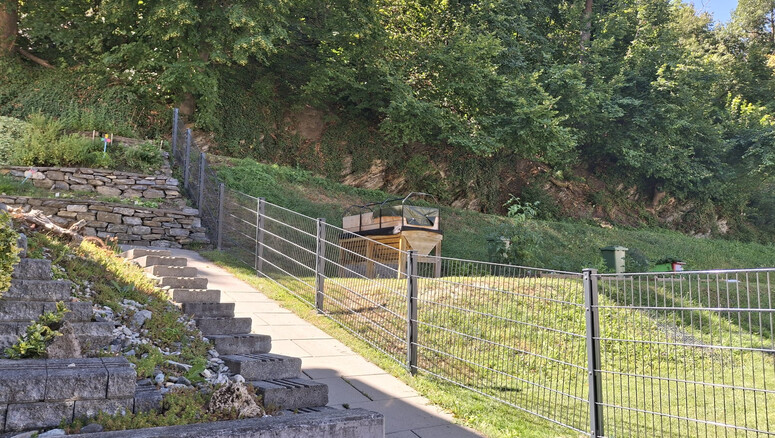 Clôture en panneau double fil de 2026 à 3946 Turtmann Suisse de Zaunteam Wallis / Swissclôture Valais.