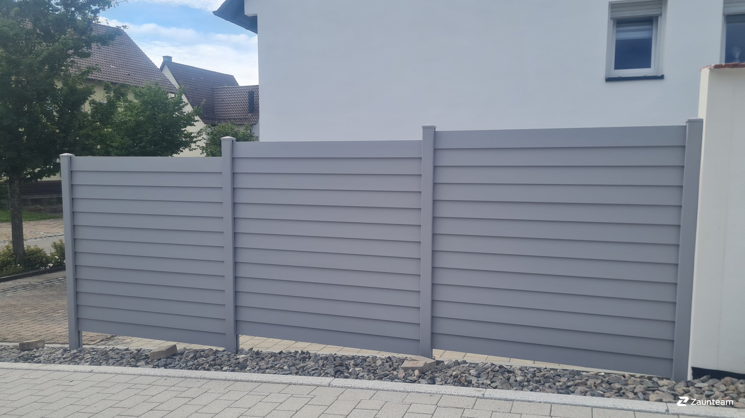 Protection brise-vue en aluminium de 2024 à 72189 Vöhringen Allemagne de Zaunteam Lkr. Rottweil.