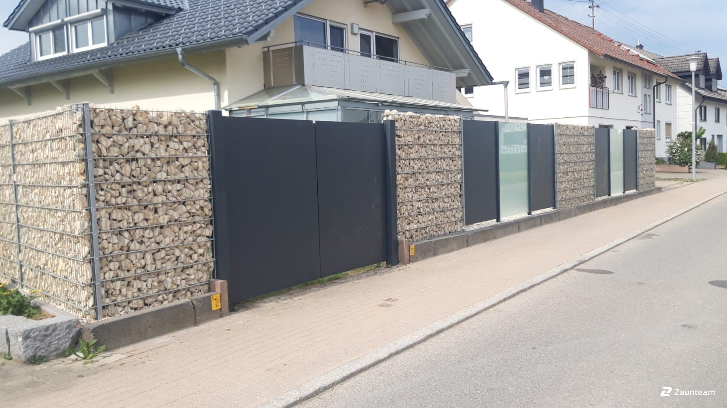 Gabionen Steinkörbe aus dem 2022 in 78662 Bösingen Deutschland von Zaunteam Lkr. Rottweil.