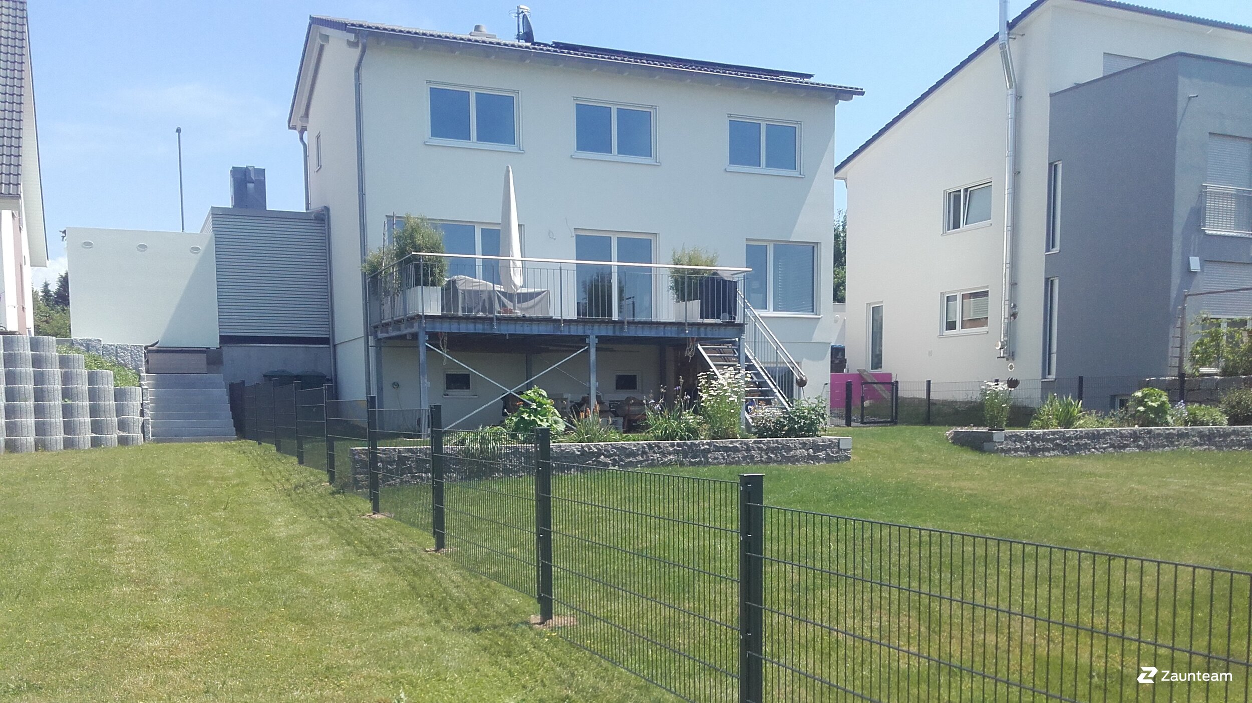 Doppelstabmattenzaun aus dem 2017 in 88682 Salem Deutschland von Zaunteam Obere Donau-Bodensee.