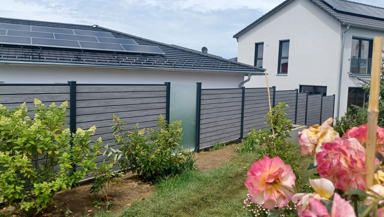 Aluminium Sichtschutz aus dem 2024 in 72488 Sigmaringen Deutschland von Zaunteam Obere Donau-Bodensee.