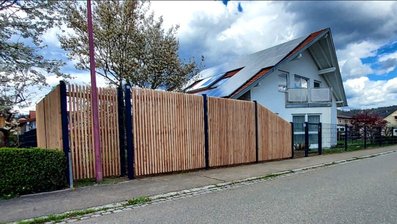 Holz Sichtschutz aus dem 2025 in 78570 Mühlheim Deutschland von Zaunteam Obere Donau-Bodensee.