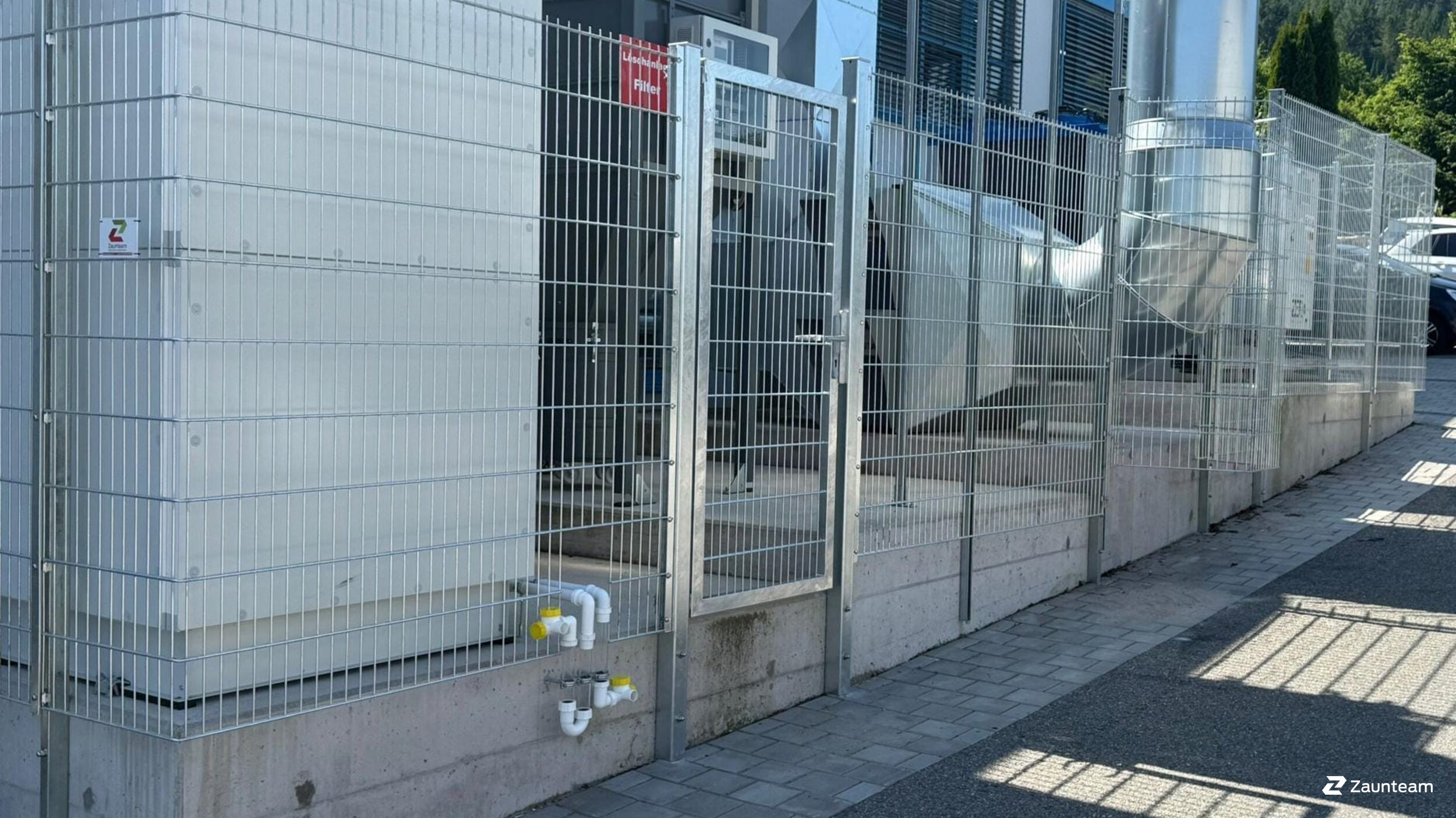 Clôture en panneau double fil de 2025 à 78567 Fridingen Allemagne de Zaunteam Obere Donau-Bodensee.