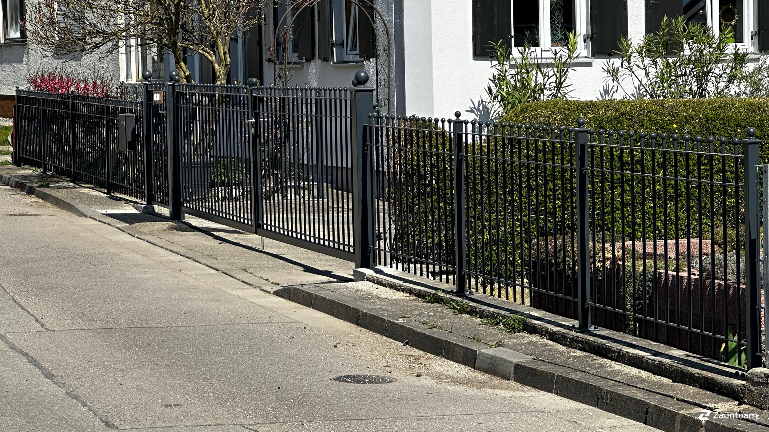 Clôture classique de 2025 à 89331 Burgau Allemagne de Zaunteam Ulm.