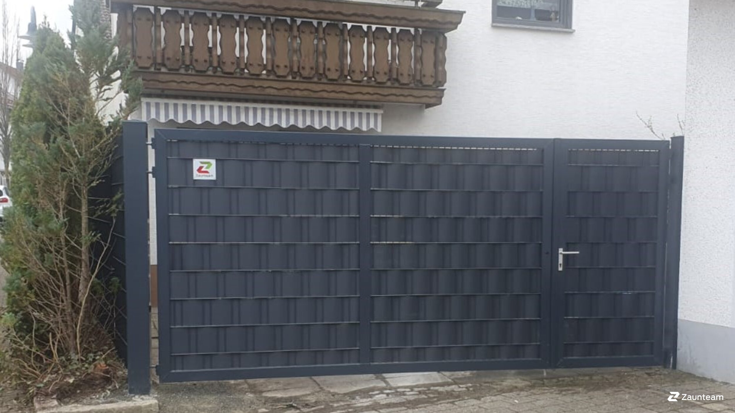 Protection brise-vue en tressage de 2025 à 73342 Bad Ditzenbach  Allemagne de Zaunteam Ulm.