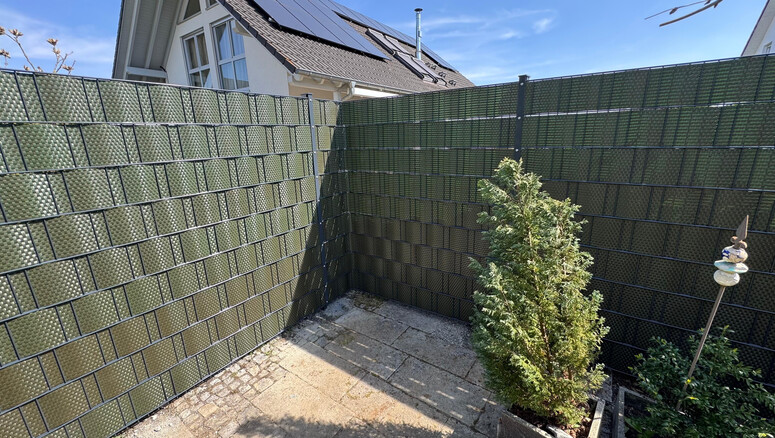 Flecht Sichtschutz aus dem 2025 in 89160 Dornstadt Deutschland von Zaunteam Ulm.