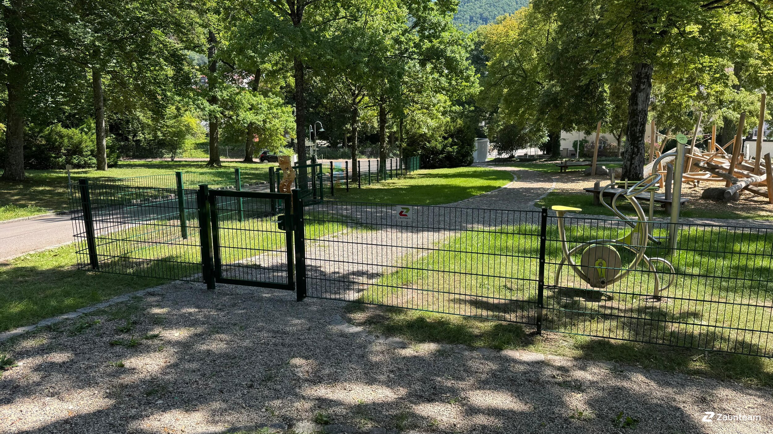 Doppelstabmattenzaun aus dem 2025 in 73337 Bad Überkingen Deutschland von Zaunteam Ulm.