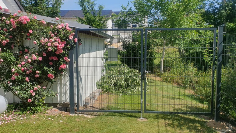 Doppelstabmattenzaun aus dem 2025 in 89168 Niederstotzingen Deutschland von Zaunteam Ulm.