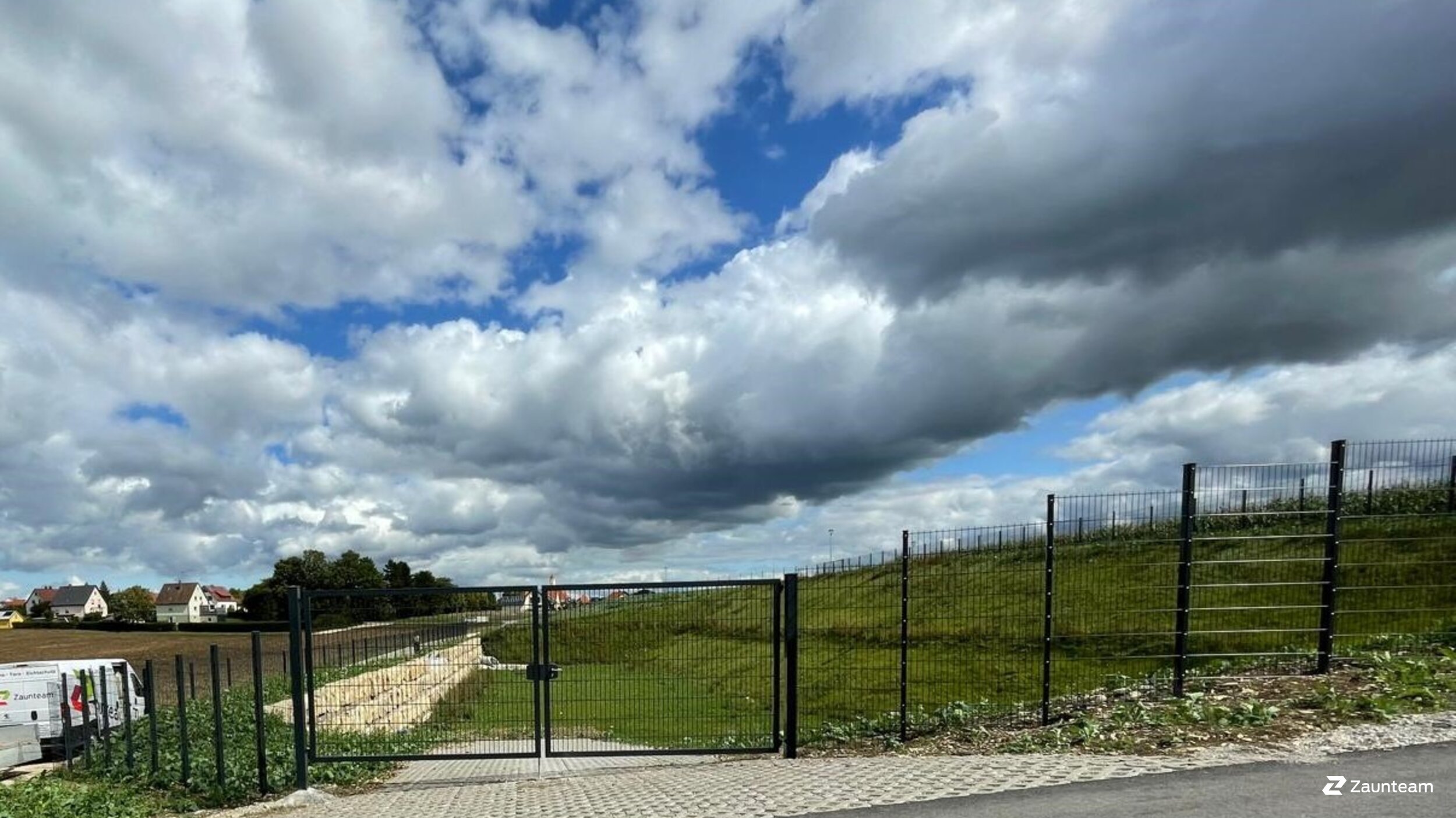 Clôture en panneau double fil de 2025 à 73450 Neresheim  Allemagne de Zaunteam Ulm.