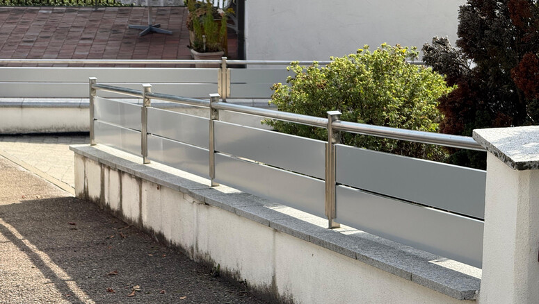 Aluzaun aus dem 2025 in 89275 Elchingen Deutschland von Zaunteam Ulm.