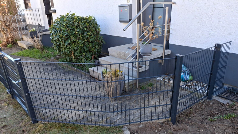 Doppelstabmattenzaun aus dem 2025 in 89250 Senden Deutschland von Zaunteam Ulm.