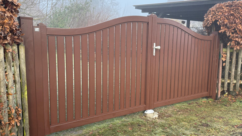 Aluzaun aus dem 2025 in 89177 Börslingen Deutschland von Zaunteam Ulm.