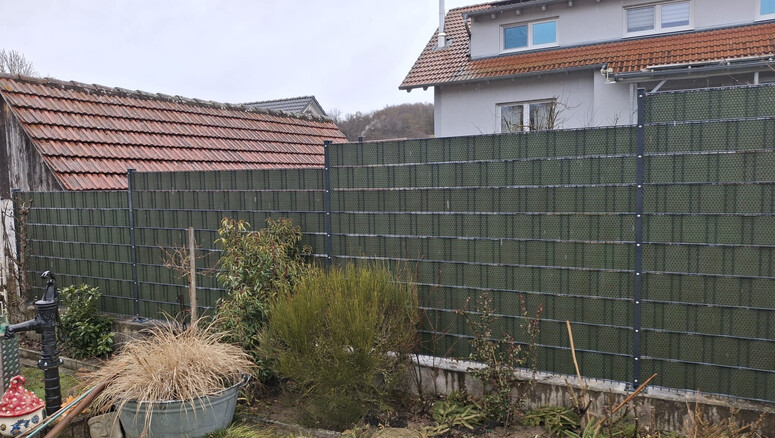 Flecht Sichtschutz aus dem 2026 in 89547 Gerstetten Deutschland von Zaunteam Ulm.