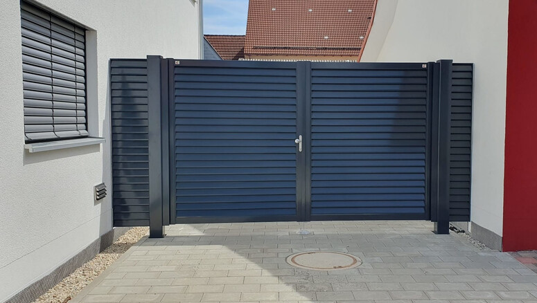 Aluminium Sichtschutz aus dem 2026 in 89150 Laichingen Deutschland von Zaunteam Ulm.