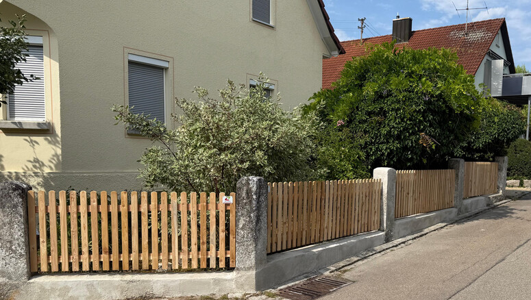 Staketenzaun aus dem 2026 in 89160 Dornstadt Deutschland von Zaunteam Ulm.