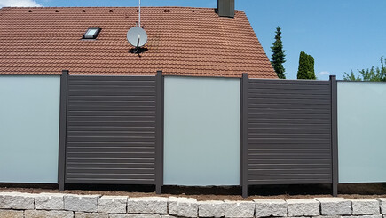Aluminium Sichtschutz aus dem 2019 in 78224 Singen - Überlingen a. R.  Deutschland von Zaunteam Konstanz-Hegau.
