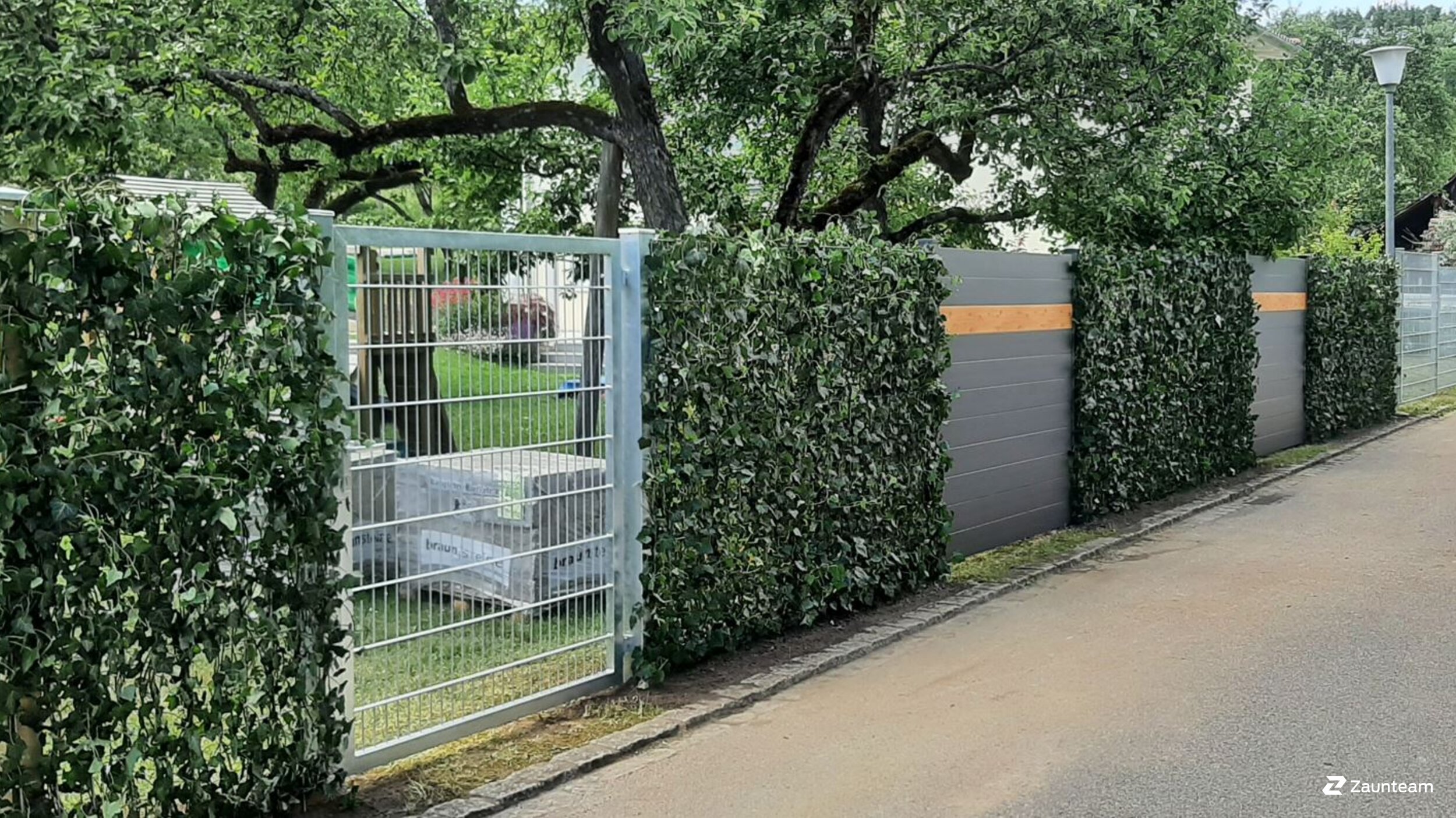 Aluminium Sichtschutz aus dem 2022 in 78250 Tengen Deutschland von Zaunteam Konstanz-Hegau.