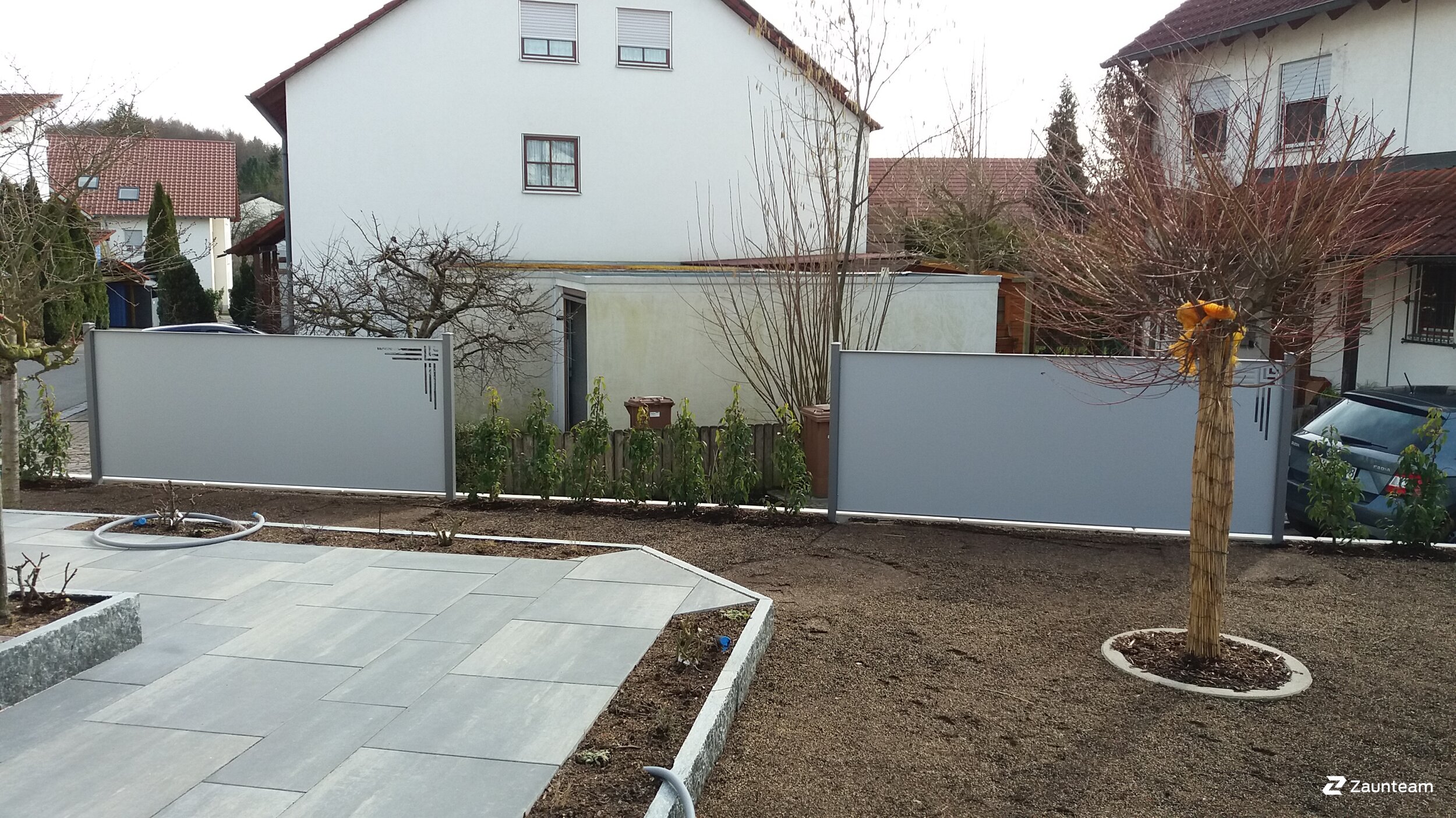 Aluminium Sichtschutz aus dem 2017 in 78465 Konstanz-Dettingen Deutschland von Zaunteam Konstanz-Hegau.
