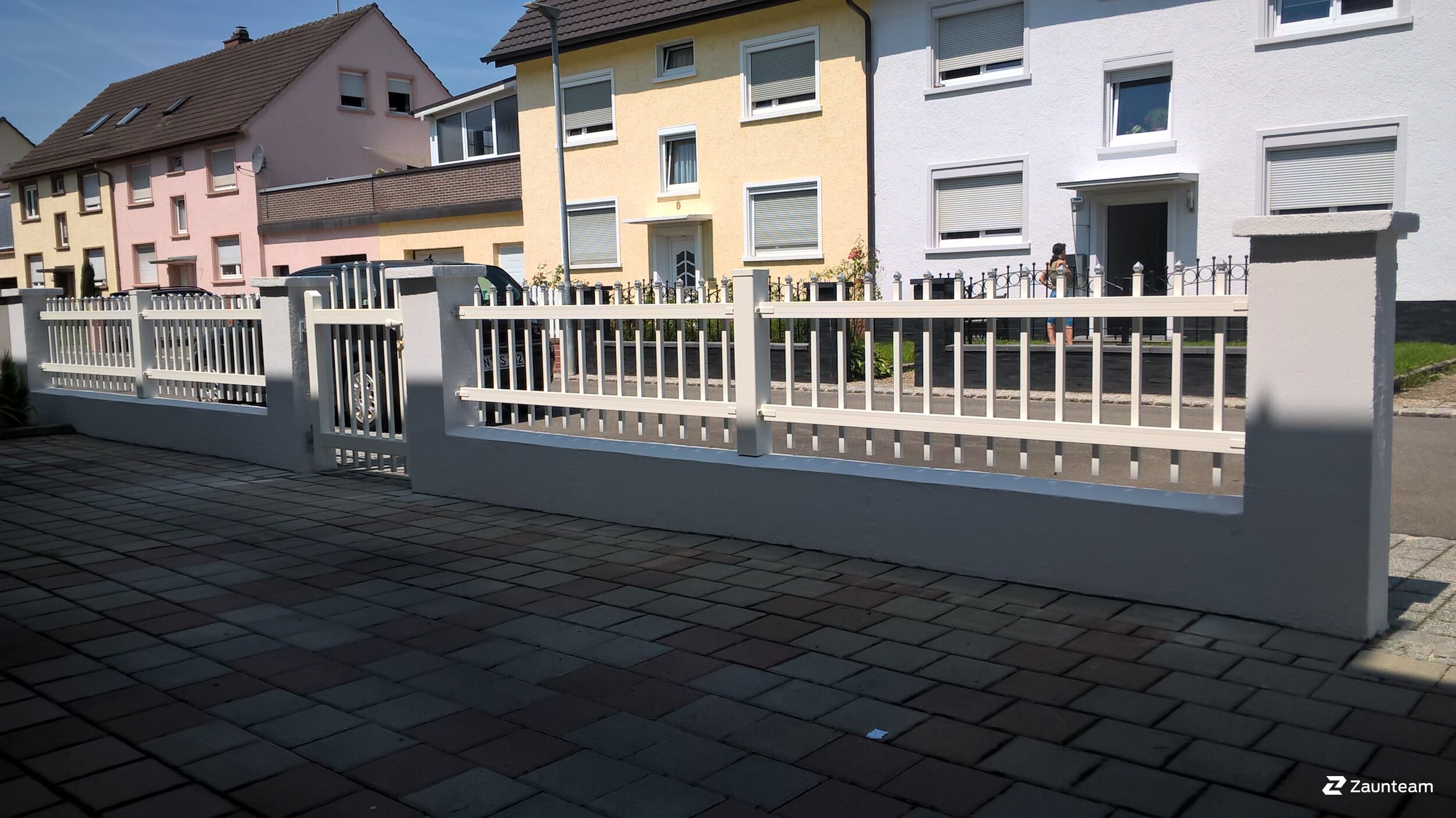 Aluzaun aus dem 2017 in 78224 Singen Deutschland von Zaunteam Konstanz-Hegau.