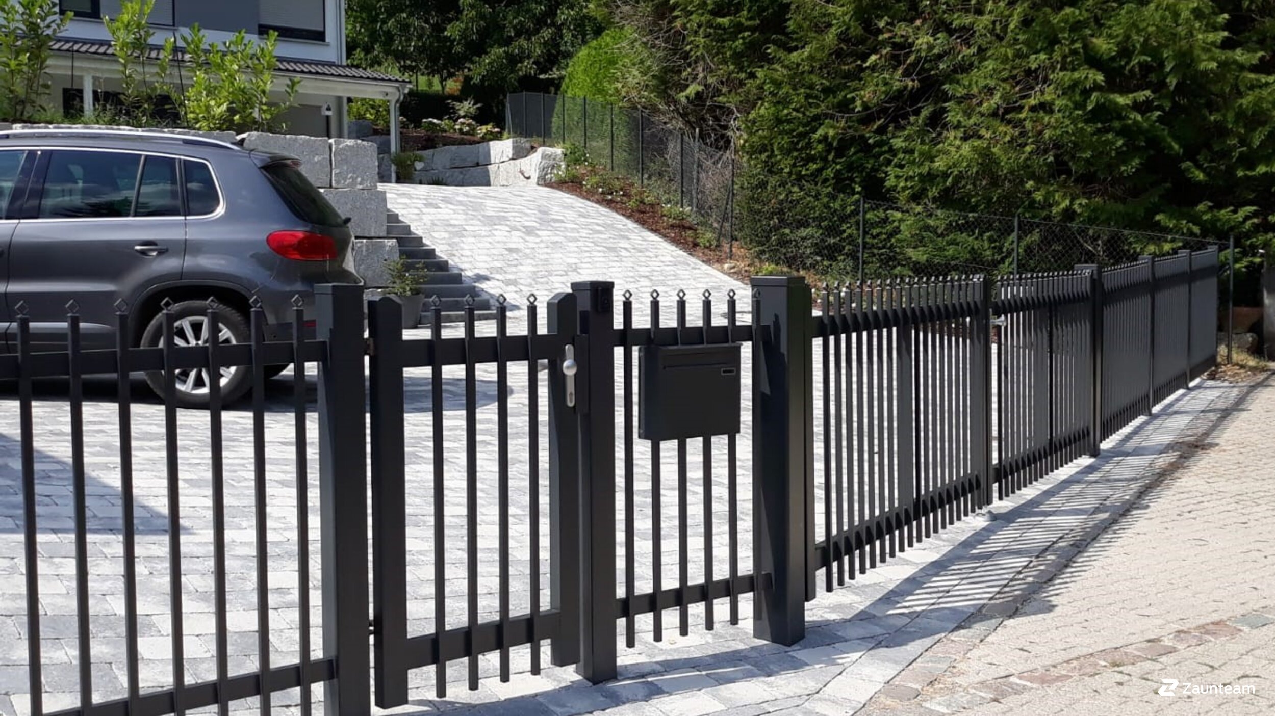Aluzaun aus dem 2019 in 79725 Laufenburg Deutschland von Zaunteam Granacher.