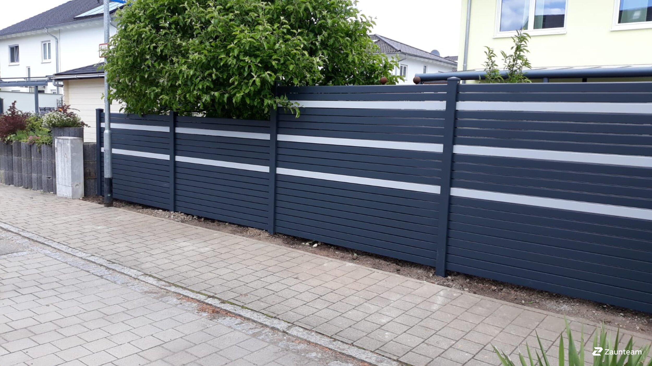 Aluminium Sichtschutz aus dem 2020 in 79650 Schopfheim Deutschland von Zaunteam Granacher.