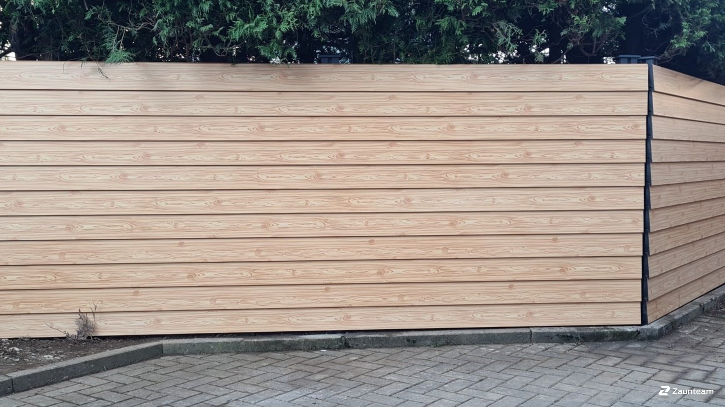 Aluminium Sichtschutz aus dem 2022 in 79787 Lauchringen Deutschland von Zaunteam Granacher.