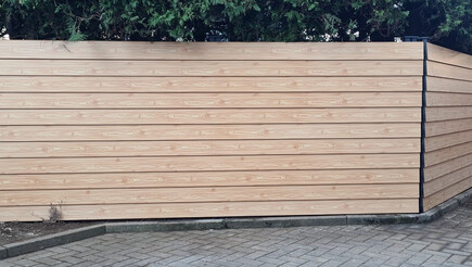 Aluminium Sichtschutz aus dem 2022 in 79787 Lauchringen Deutschland von Zaunteam Granacher.