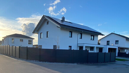Protection brise-vue en aluminium de 2022 à 79793 Wutöschingen Allemagne de Zaunteam Granacher.