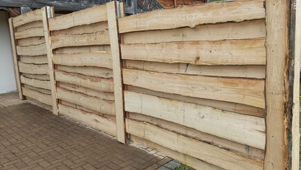 Holz Sichtschutz aus dem 2024 in 79872 Bernau im Schwarzwald Deutschland von Zaunteam Granacher.