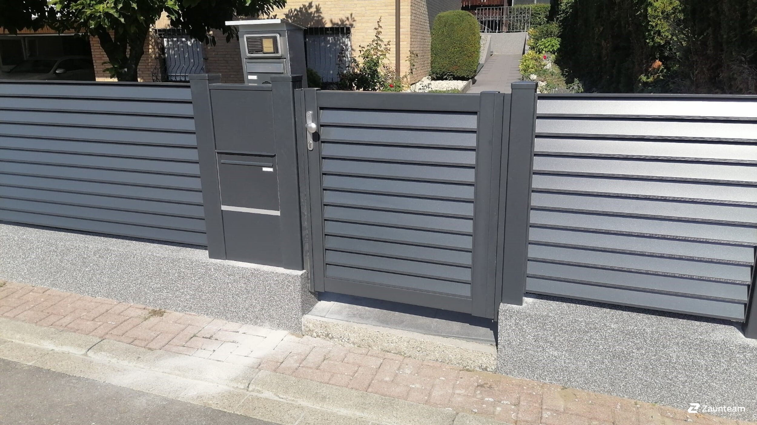 Aluzaun aus dem 2023 in 79592 Fischingen Deutschland von Zaunteam Granacher.