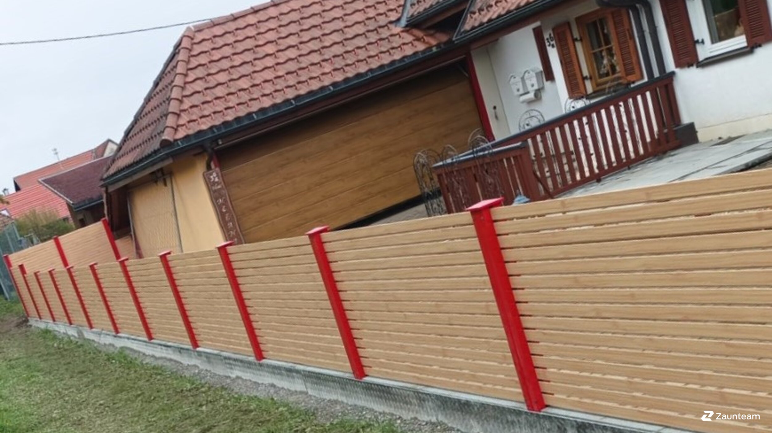 Aluminium Sichtschutz aus dem 2024 in 79777 Ühlingen-Birkendorf Deutschland von Zaunteam Granacher.