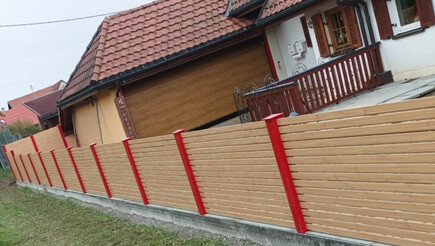 Aluminium Sichtschutz aus dem 2024 in 79777 Ühlingen-Birkendorf Deutschland von Zaunteam Granacher.