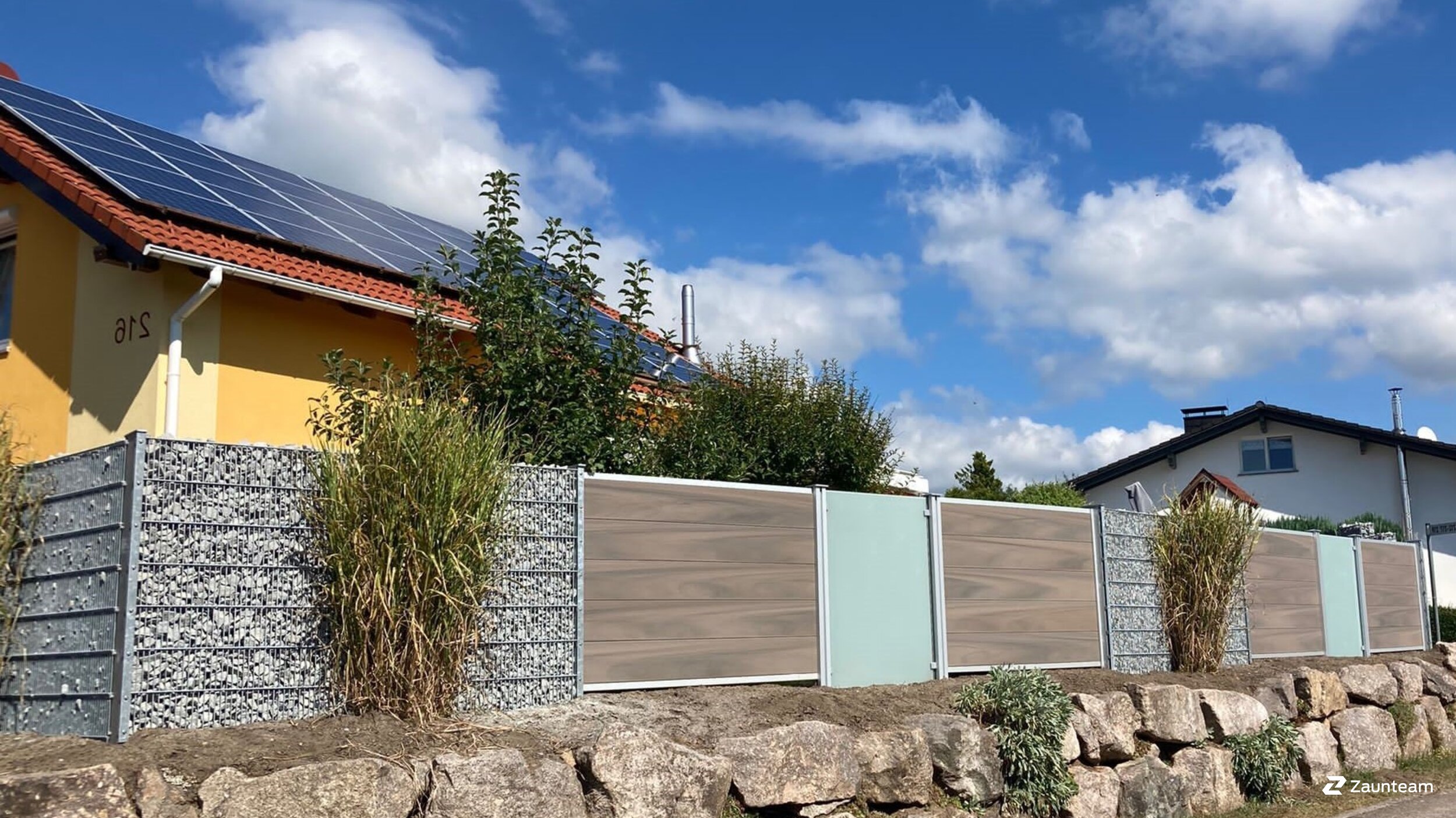 Kunststoff Sichtschutz aus dem 2021 in 79733 Görwihl Deutschland von Zaunteam Granacher.