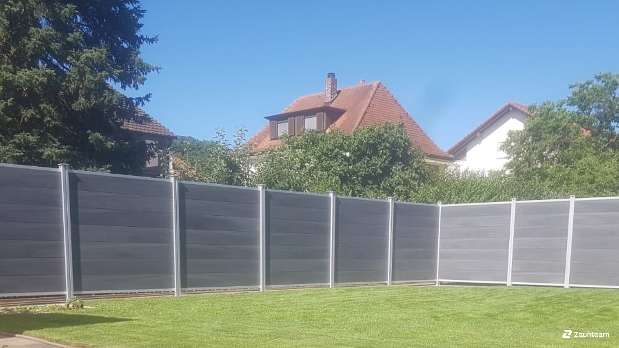 Kunststoff Sichtschutz aus dem 2019 in 79761 WT-Tiengen Deutschland von Zaunteam Granacher.