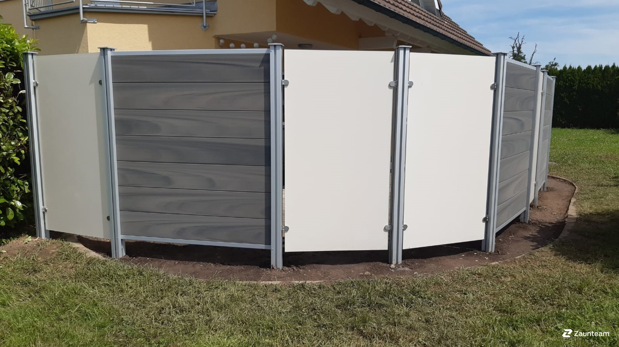 Kunststoff Sichtschutz aus dem 2020 in 79793 Wutöschingen Deutschland von Zaunteam Granacher.