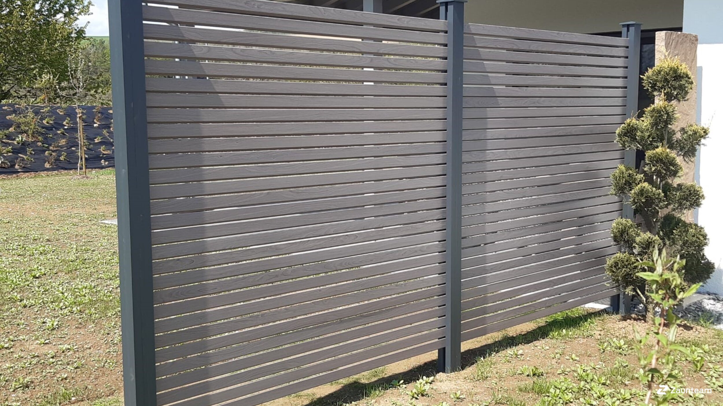 Protection brise-vue en aluminium de 2021 à 79793 Wutöschingen Allemagne de Zaunteam Granacher.