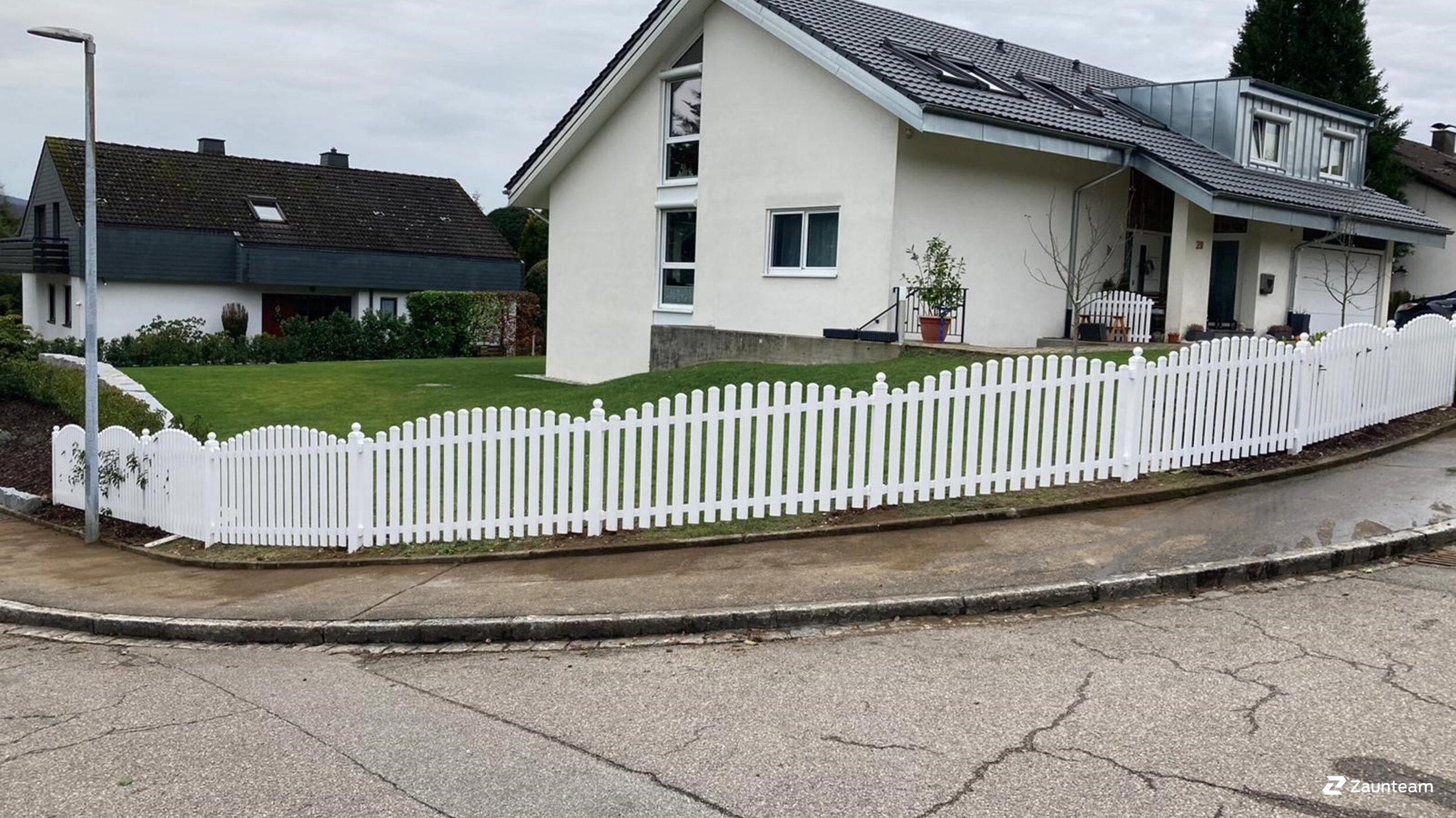 Kunststoff Zaun aus dem 2021 in 79713 Bad Säckingen Deutschland von Zaunteam Granacher.