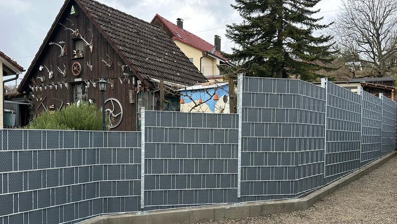 Flecht Sichtschutz aus dem 2025 in 79807 Lottstetten Deutschland von Zaunteam Granacher.