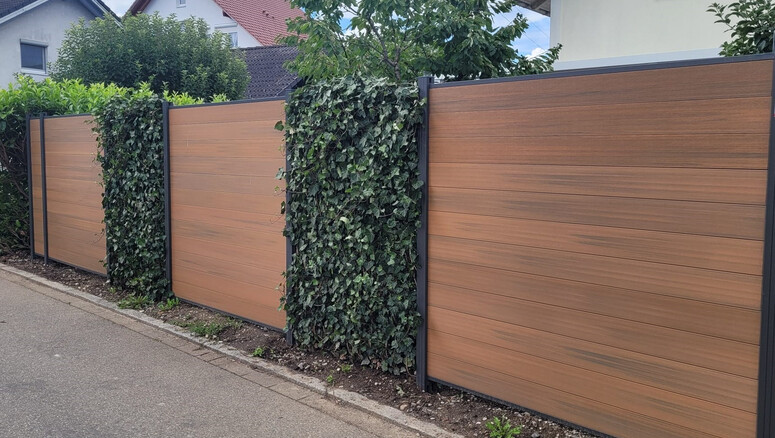WPC Sichtschutz aus dem 2025 in 79790 Küssaberg Deutschland von Zaunteam Granacher.