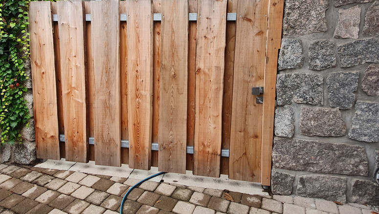 Holz Sichtschutz aus dem 2024 in 79793 Wutöschingen Deutschland von Zaunteam Granacher.