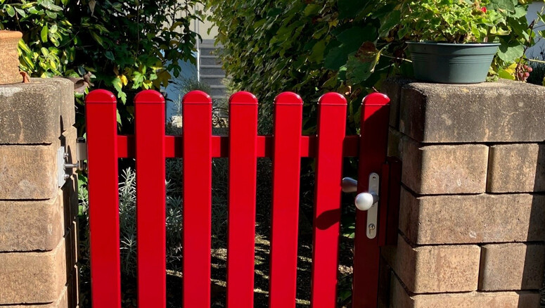 Aluzaun aus dem 2025 in 79601 Rheinfelden Deutschland von Zaunteam Granacher.